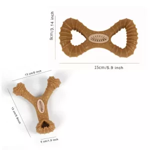 indestructible dog toy, dog chew stick, wooden dog toy, dog teeth cleaning toy