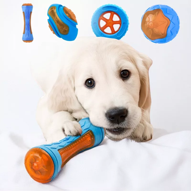 interactive dog toy, dog chew toy, dog teeth cleaning toy