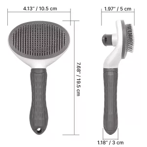 dog brush, dog comb, hair removal brush, self cleaning dog brush