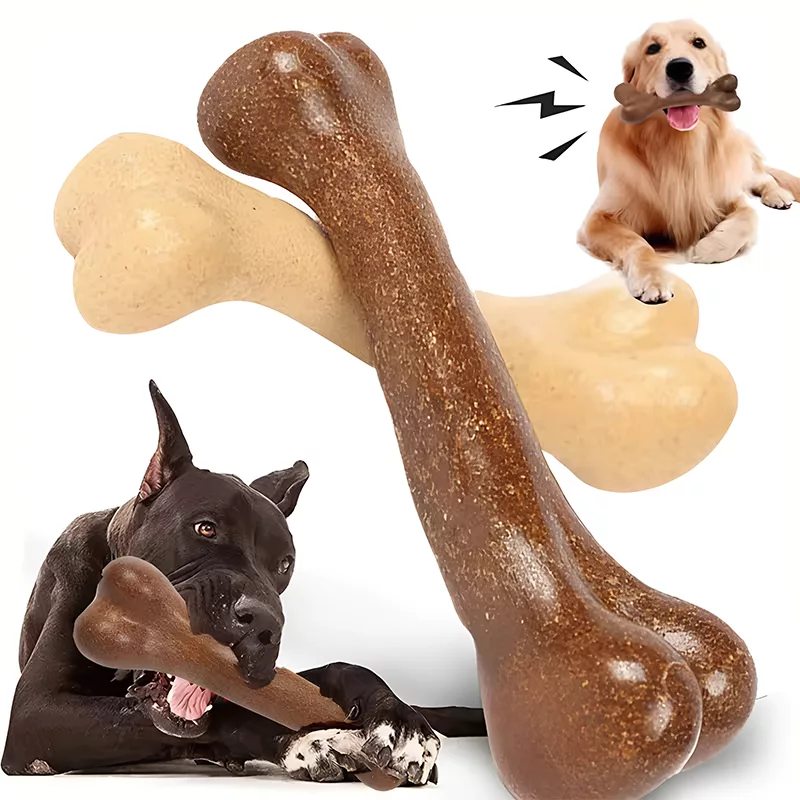 dog chewing toy, dog chewing bone, dog teething toy, dog toys for aggressive chewers, indestructible dog toys