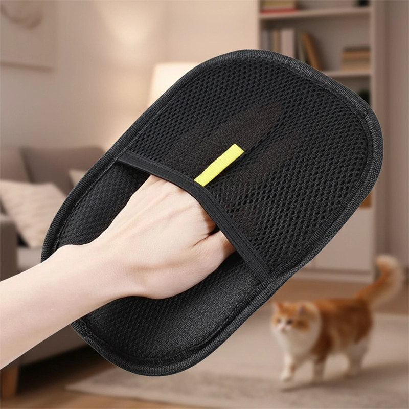 Kattehår Fjernelse og Plejehandske med Statisk Effekt