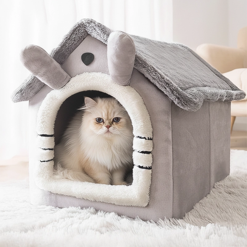 cat house, folding cat house